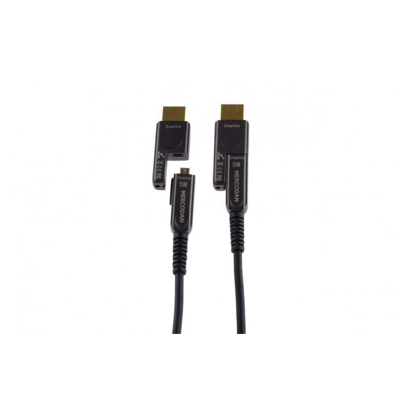 Mercodan Fiber optic HDMI 5m, HDMI Mercodan Fiber optic HDMI 5m, HDMI